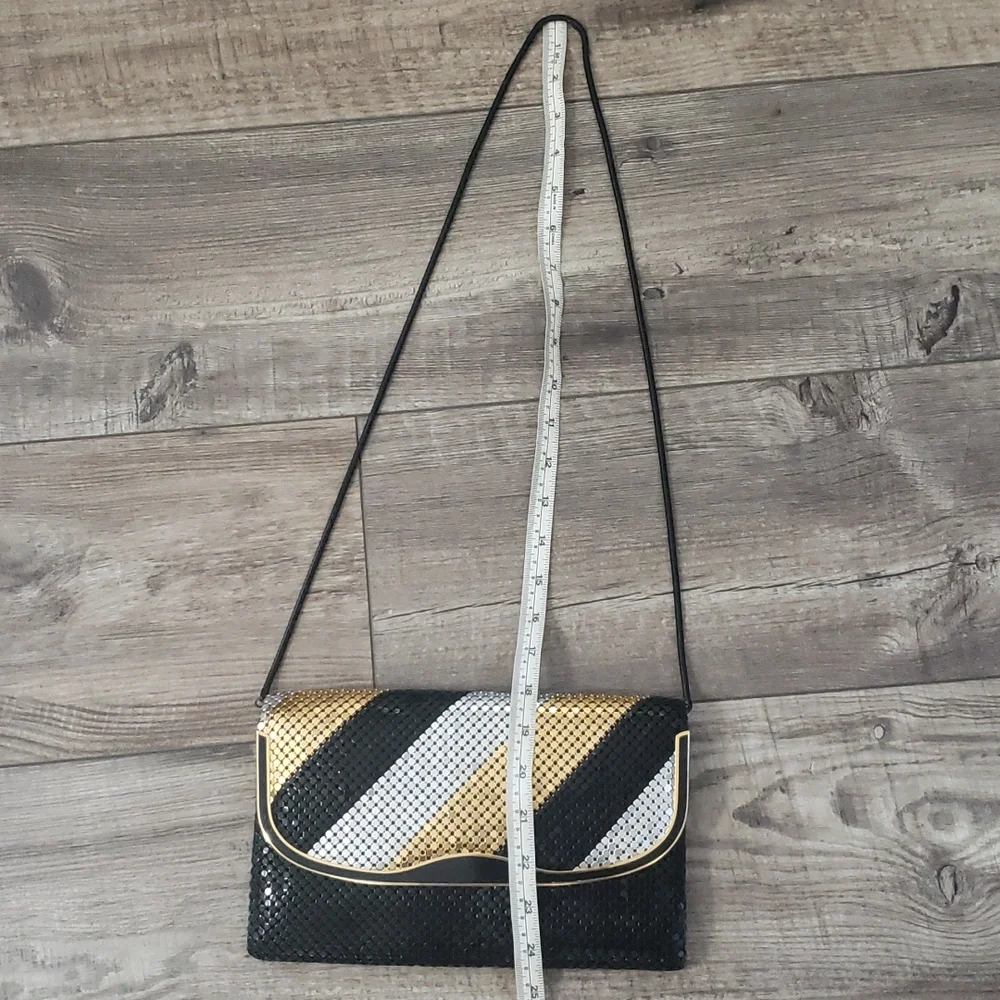 Shiny Disco 3 Toned shoulder bag